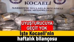 Uyuşturucuyla kararlı mücadele