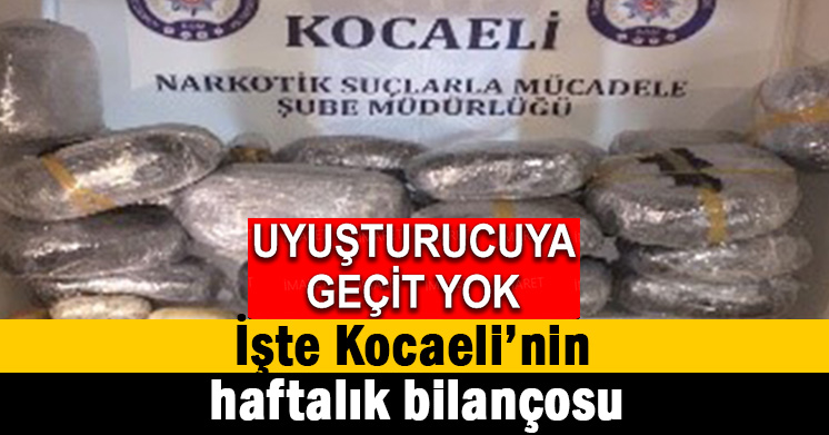 Uyuşturucuyla kararlı mücadele