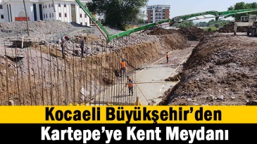 Kartepe’ye Kent Meydanı
