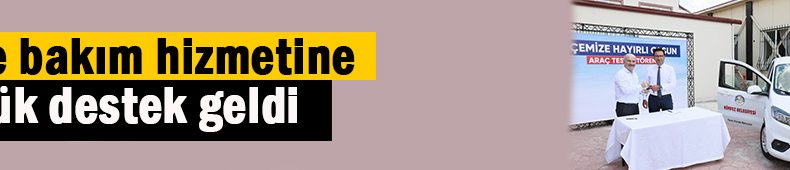 Körfez Belediyesi’nden en anlamlı hizmet