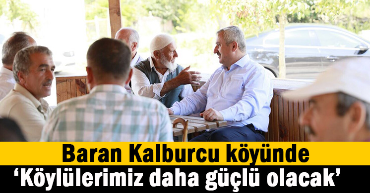 Köylülerin yüreğine su serpti