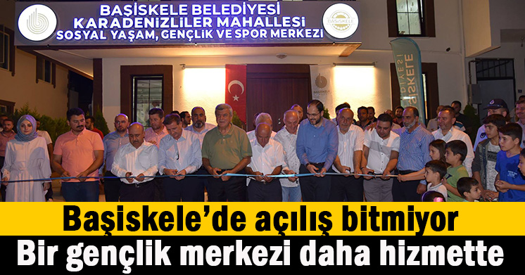 Ayaz çalışıyor, Başiskele’de açılış bitmiyor