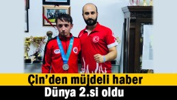 Mehmet Demirci Dünya 2.si oldu