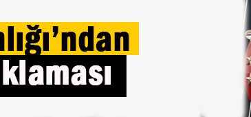 Cumhurbaşkanlığı’ndan açıklama