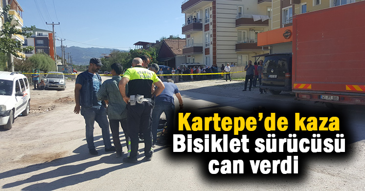 Kartepe’de kaza;1 ölü
