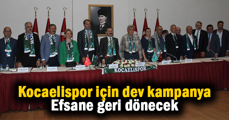 Kocaelispor efsanesi geri dönüyor
