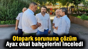 Okul bahçeleri otopark oluyor