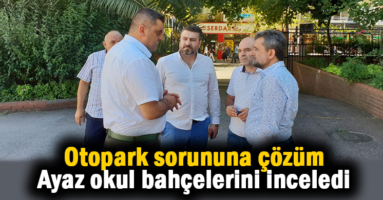 Okul bahçeleri otopark oluyor