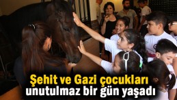 Şehit ve Gazi çocukları unutulmaz bir gün yaşadılar