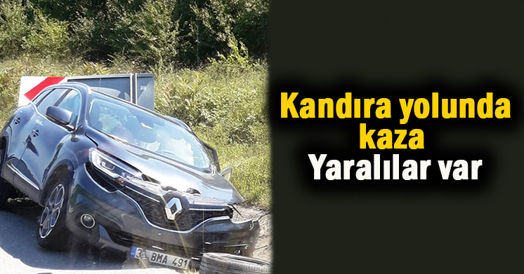 Çubuklu’da kaza; yaralılar var