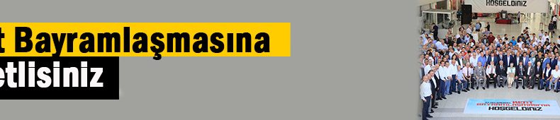 Kent Bayramlaşmasına davetlisiniz