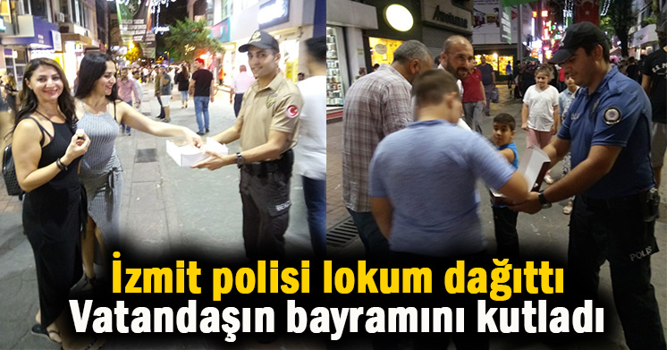 Emniyet’ten bayram kutlaması