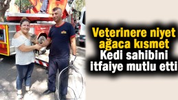 Kediyi veterinere götürecekti ki..