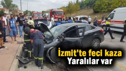 Feci kaza, yaralılar var