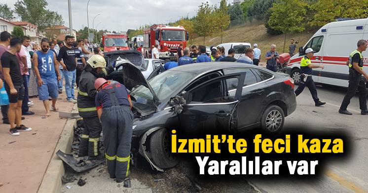 Feci kaza, yaralılar var