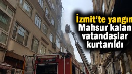 İzmit’te yangın