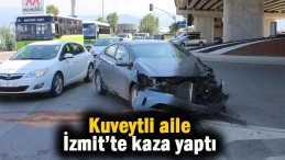 Kuveytli aile kaza yaptı