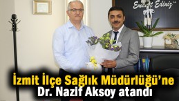 İl Sağlık Müdürü Ergüney’den Aksoy’a hayırlı olsun ziyareti