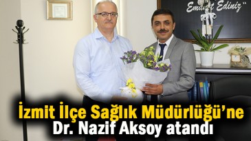 İl Sağlık Müdürü Ergüney’den Aksoy’a hayırlı olsun ziyareti