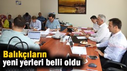 Balıkçıların yerleri belli oldu