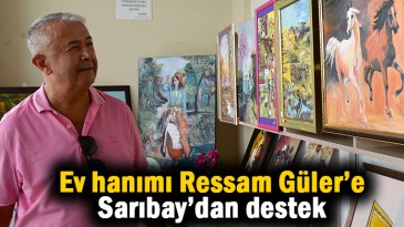 Nebahat Güler kişisel ilk resim sergisini açtı