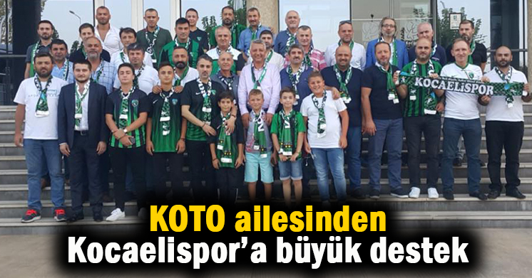 KOTO’dan Kocaelispor’a destek