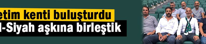 Sezarın hakkı Sezara; Kenti yeşil-siyah aşkta birleştirdiler