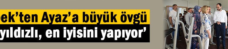 Başkan Ayaz söz verdi yaptı, tarih yazdı