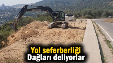 Dağları deliyorlar