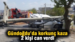 Korkunç kaza; 2 ölü