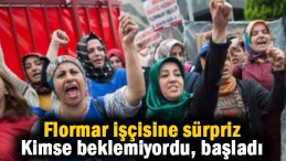 Direnişteki Flormar işçisine sürpriz