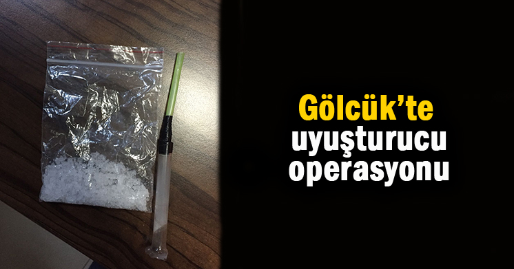 Gölcük’te uyuşturucu operasyonu