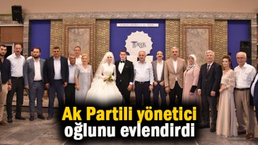 Ak Partili Yönetici Nihal Adar oğlunu evlendirdi