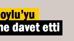 İçişleri Bakanı Soylu’ya davet