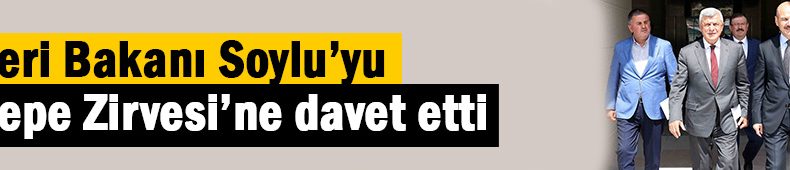 İçişleri Bakanı Soylu’ya davet