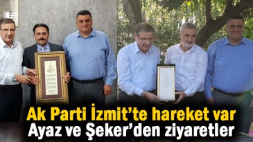 Şeker ve Ayaz’dan STK’lara ziyaret