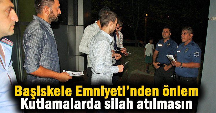 Silahlı kutlamalar son bulsun