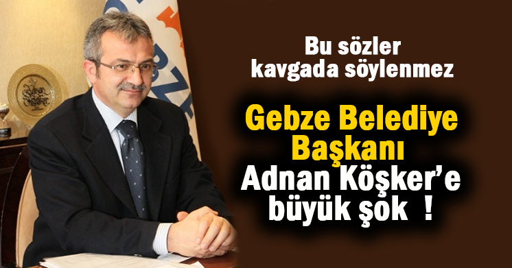 Gebze Belediyesi’ne yaylım ateşi