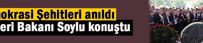 Menderes, Zorlu ve Polatkan anıldı