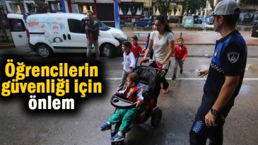 Okul önlerinde önlem