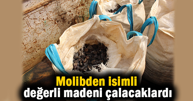 Maden hırsızları yakalandı