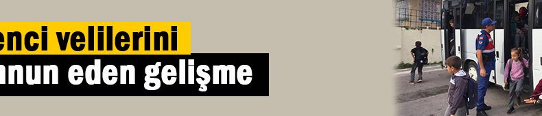 Okul çevresinde sıkı önlem