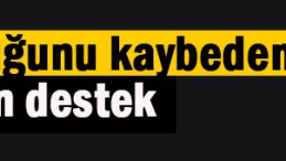 Yangında 2 çocuğunu kaybeden aileye ziyaret