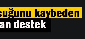 Yangında 2 çocuğunu kaybeden aileye ziyaret