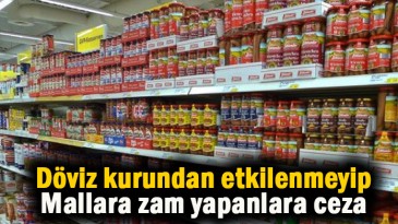 Haksız fiyat artışı yapanlara ceza