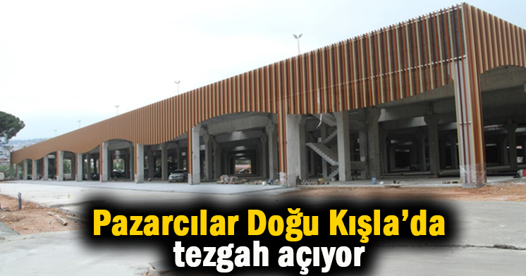 Pazarcılar yeni yerinde tezgah açacak
