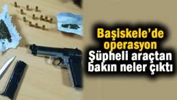 Şüpheli araçtan neler çıktı neler