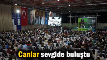 Canlar sevgide buluştu