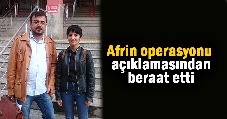 O İl Başkanı beraat etti