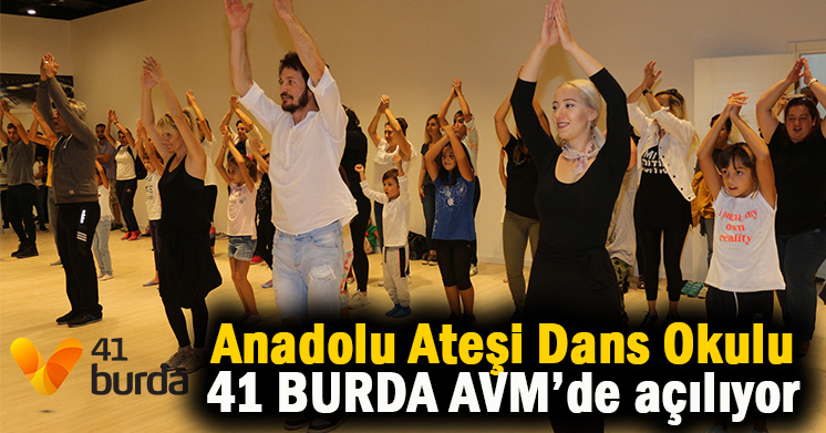 Anadolu Ateşi Dans Okulu ’41 BURDA AVM’de